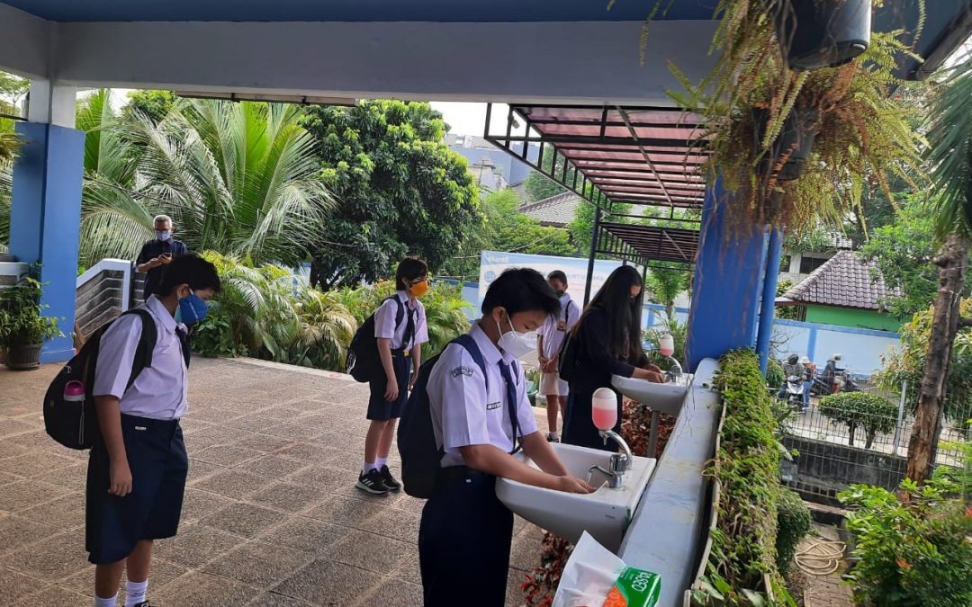 SMP Strada Marga Mulia Menggelar Proses Pembelajaran Tatap Muka Terbatas