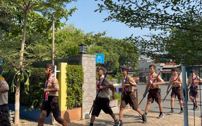 Pramuka Jaya di SMP Strada Marga Mulia!