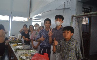 Kebersamaan Hari Pangan Sedunia di SMP Strada Marga Mulia