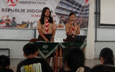DEBAT PEMILU CAKETOS – CAWAKETOS SMP STRADA MARGA MULIA PERIODE 2024/2025